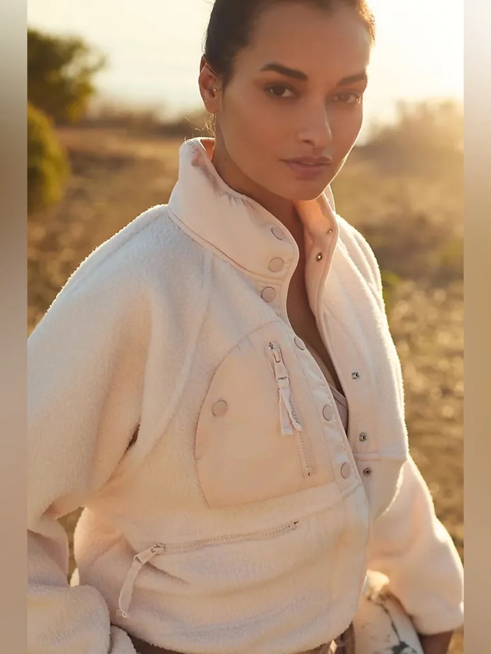 Free People Hit The Slopes Fleece Jacket